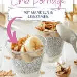 Chia Porridge mit Mandeln und Leinsamen - Bild 4