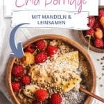 Chia Porridge mit Mandeln und Leinsamen - Bild 1