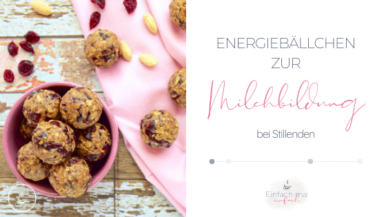 Energiebällchen Milchbildung
