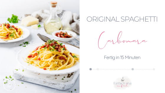 Original Spaghetti Carbonara in 15 Minuten - Bild 1