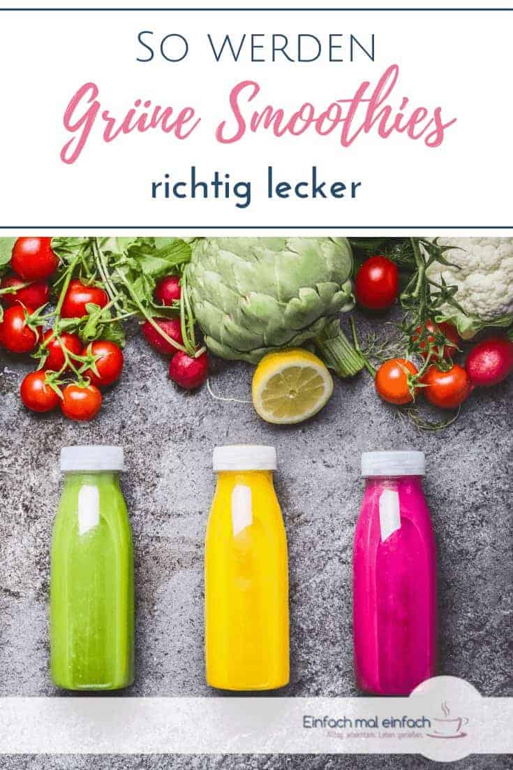 So werden GemüseSmoothies richtig lecker Einfach mal einfach