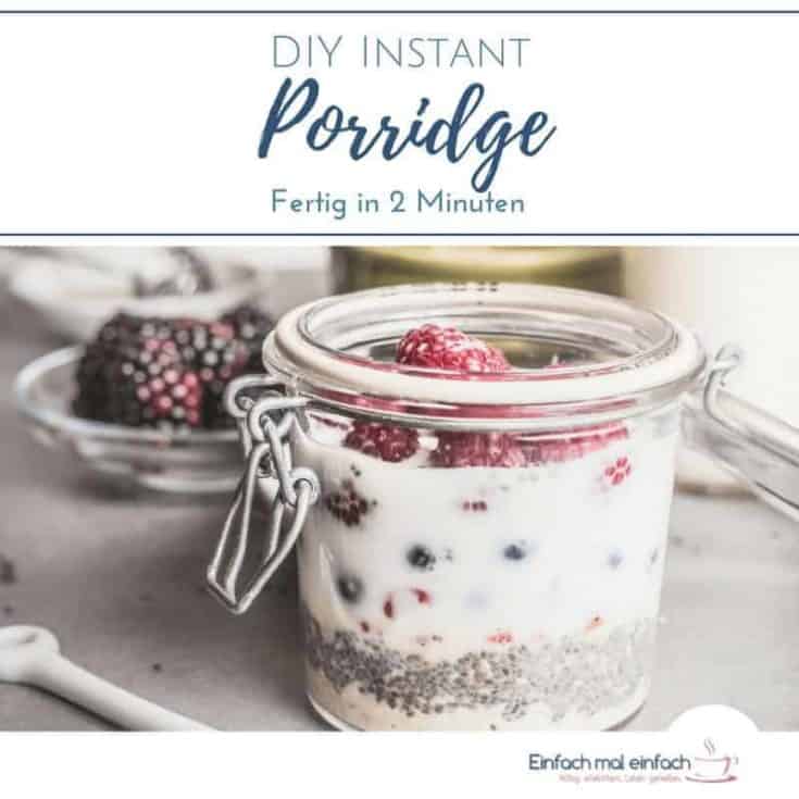 DIY Instant Porridge