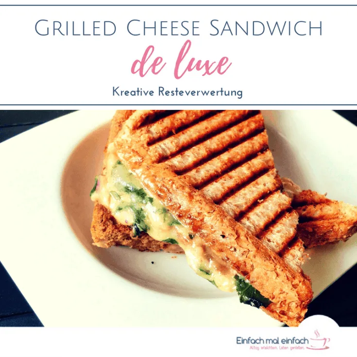 Grilled Cheese Sandwich de luxe