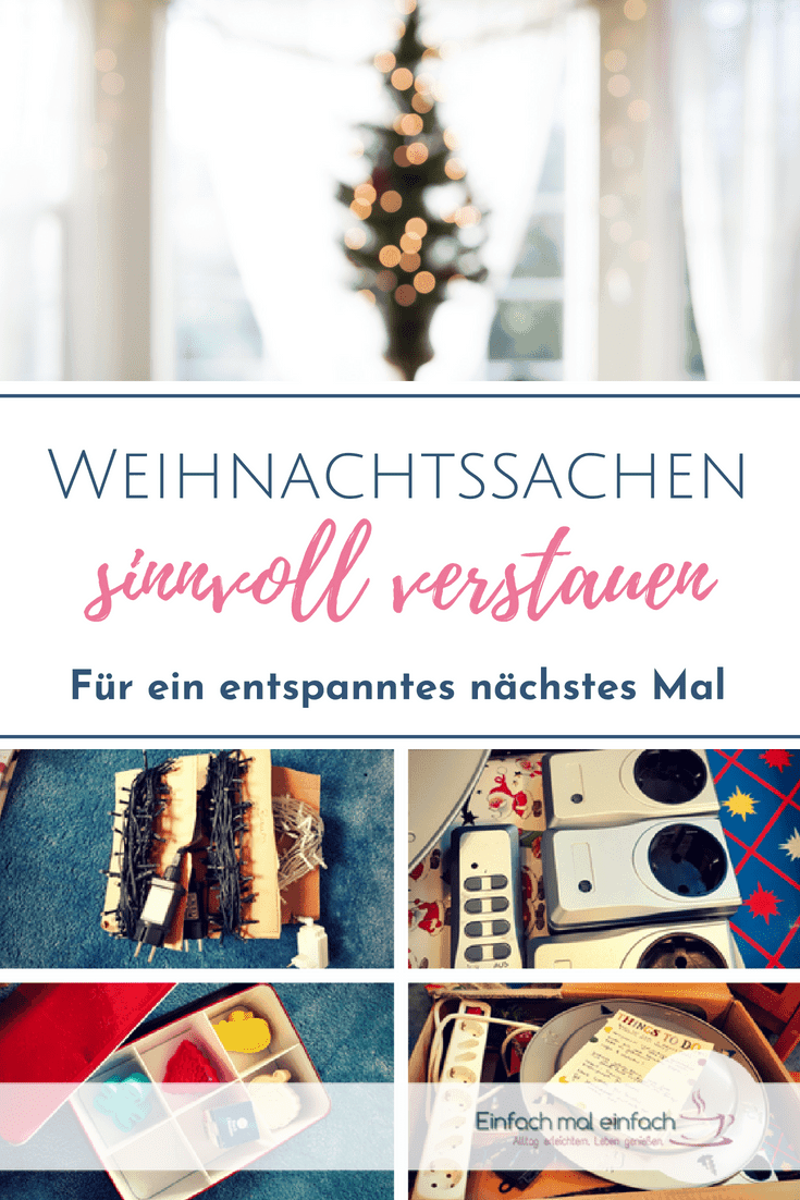 Wie sich Deine Weihnachtsdekoration so aufräumen lässt, dass Du zuhause Platz und Ordnung schaffen kannst, alles praktisch verstaut und der nächste Advent schon vorbereitet ist, das erfährst Du hier. #ordnung #aufräumen #weihnachten #dekoration #advent #organisation #planung #adventsdeko #weihnachtsdekoration