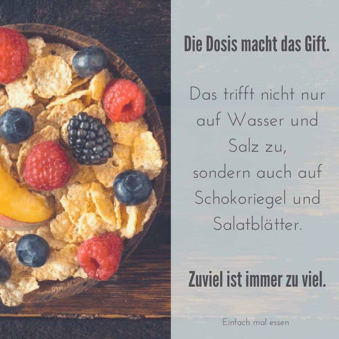 Die Dosis Macht Das Gift Englisch #10 - Intuitive gesunde Ernährung - Einfach mal einfach