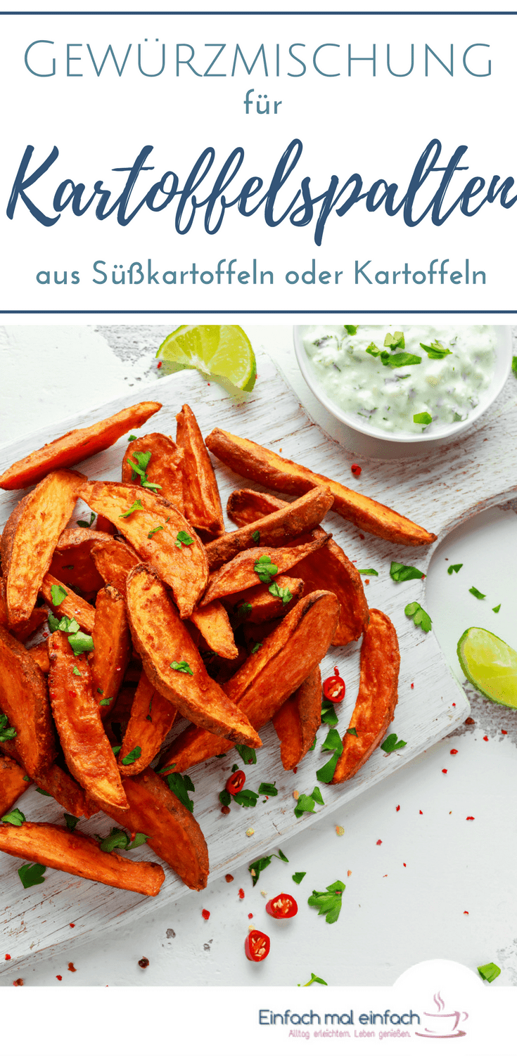 Wenn Du Kartoffelecken gern selber machen möchtest, dann solltest Du diese Gewürzmischung für Kartoffelspalten kennen,
mit der Du dieses leckere und gesunde Gericht ganz leicht zubereiten kannst. Damit kannst Du auch aus Süßkartoffeln schnell und einfach ein leckeres vegetarisches Essen zaubern. #cleaneatingrezepte #cleaneating #vorrat #kartoffeln #süßkartoffeln #vegetarisch #vegan