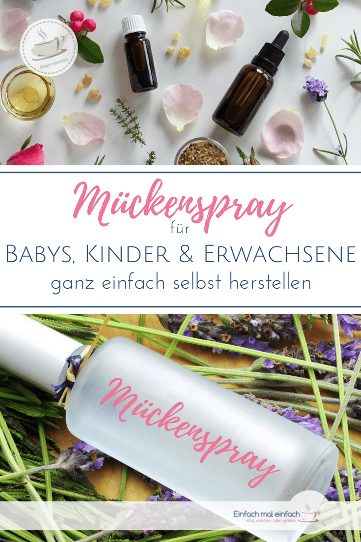 Ein natürliches Insektenspray gegen Mücken und Zecken kannst Du mit wenigen Zutaten selbst herstellen. So schützt dieses Mückenspray Kinder und Erwachsene biologisch, günstig und effektiv.