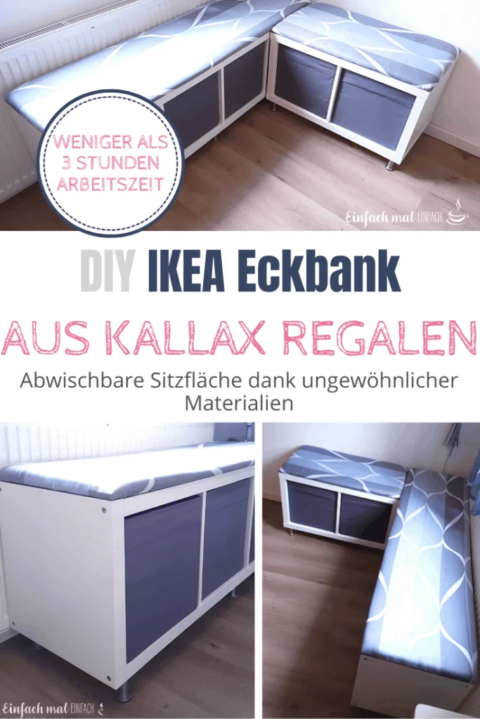IKEA Eckbank aus 2 Kallax Regalen bauen - Bild 6