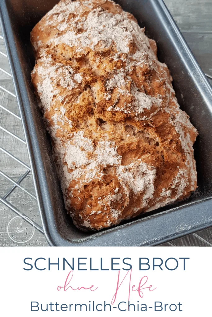 Schnelles Brot Ohne Hefe: Buttermilch-Chia-Brot - Einfach Mal Einfach