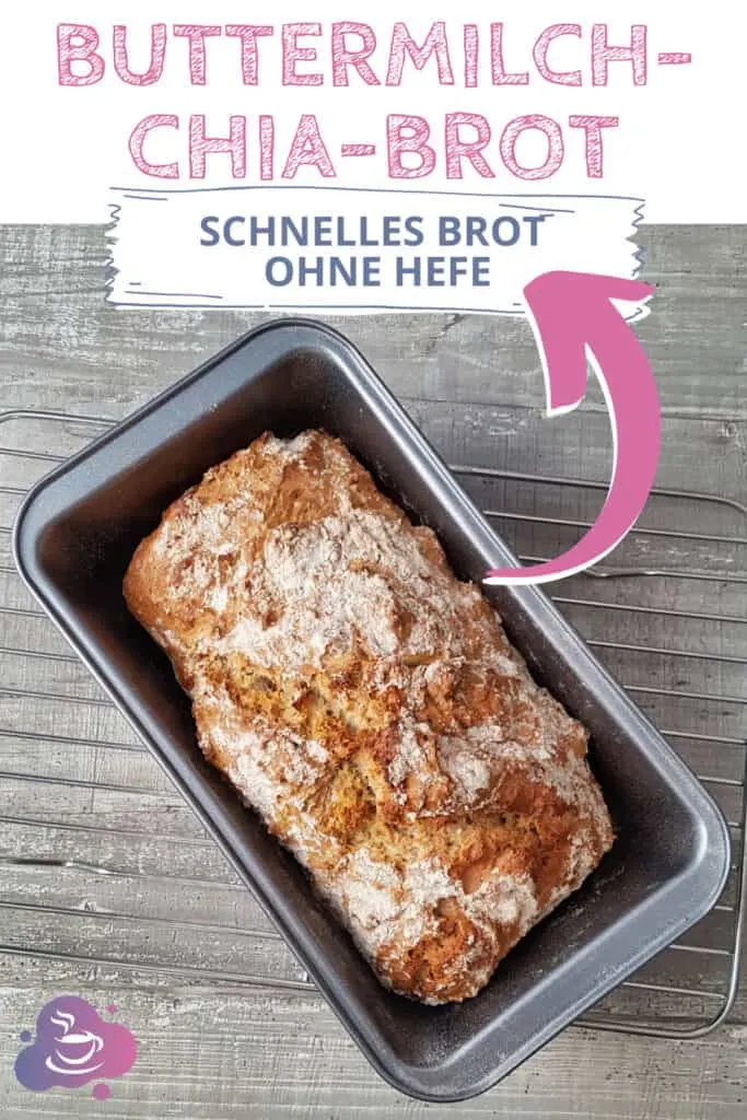 Schnelles Brot ohne Hefe: Buttermilch-Chia-Brot - Bild 4