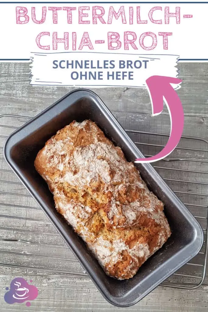 Schnelles Brot ohne Hefe: Buttermilch-Chia-Brot - Bild 5