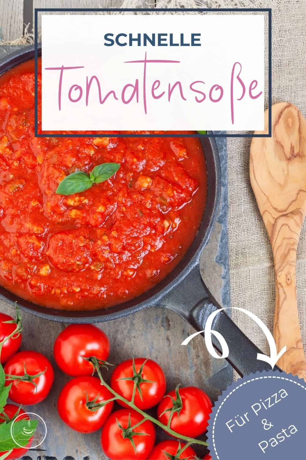 Schnelle Tomatensoße - Einfach mal einfach