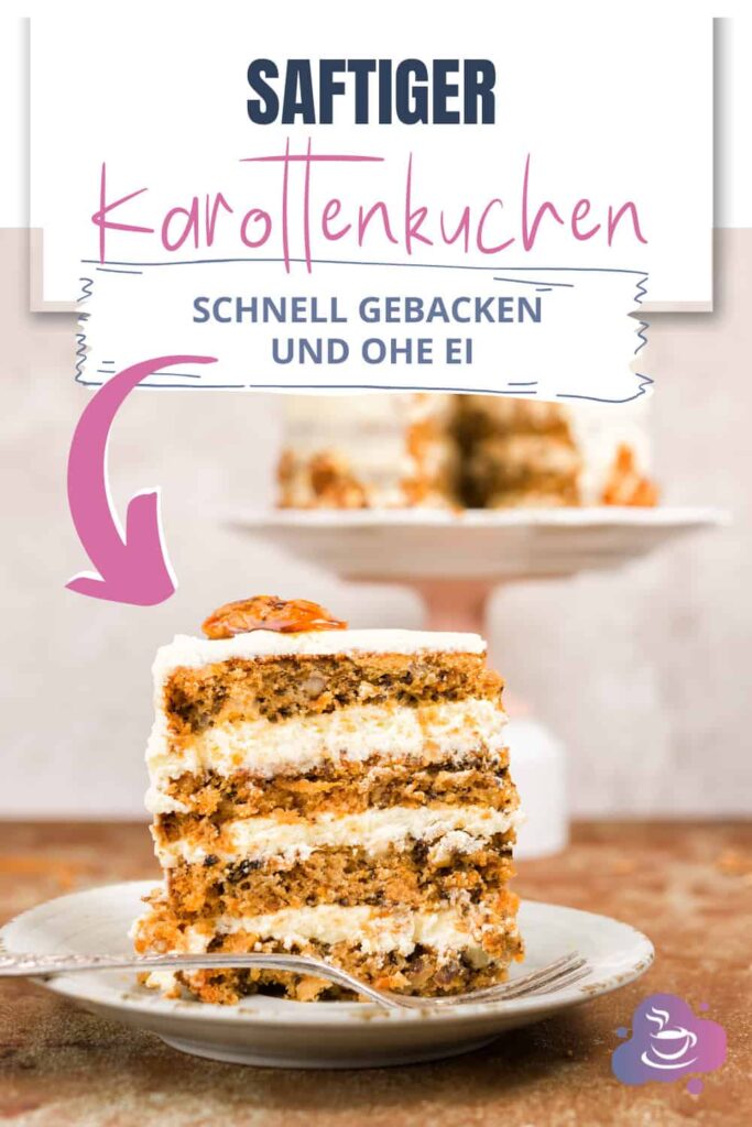 Saftiger Karottenkuchen - schnell & vegan - Bild 5