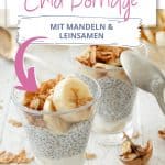 Chia Porridge mit Mandeln und Leinsamen - Bild 5