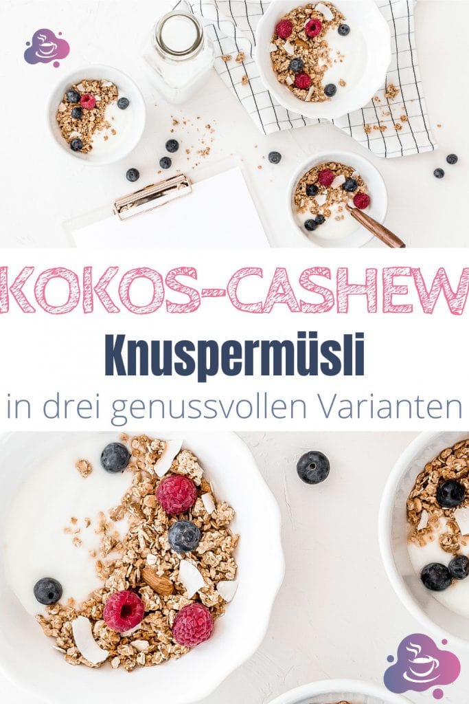 Kokos-Cashew Knuspermüsli - Granola in 3 Varianten - Bild 12